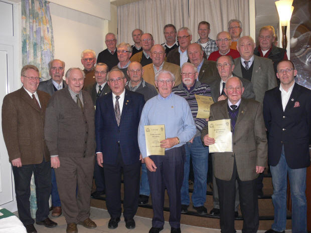 Sch&uuml;tzenverein-Jubilare 2010