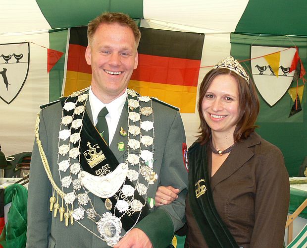 Königspaar 2010: Rüdiger I. Reckmann & Claudia I. Reckmann