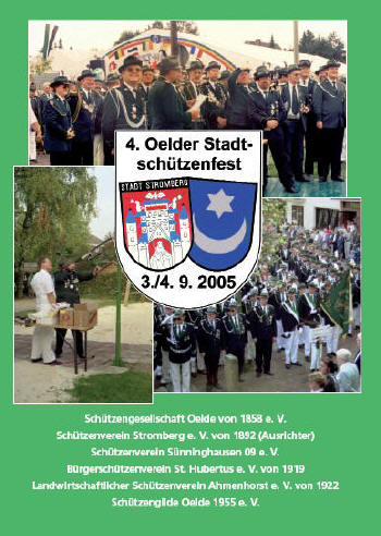Festschrift Stadtsch�tzenfest 2005
