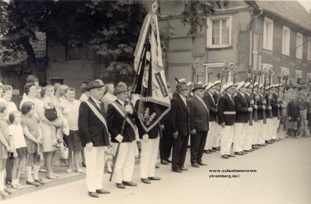 1969: Antreten am Vereinslokal Meintrup 