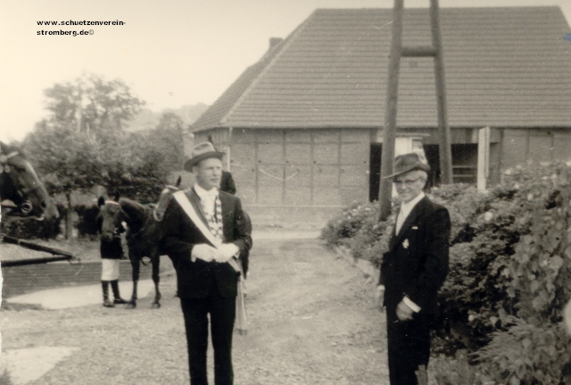 1968: Knig Franz Sinnerbrink und Bernhard Horstmann.