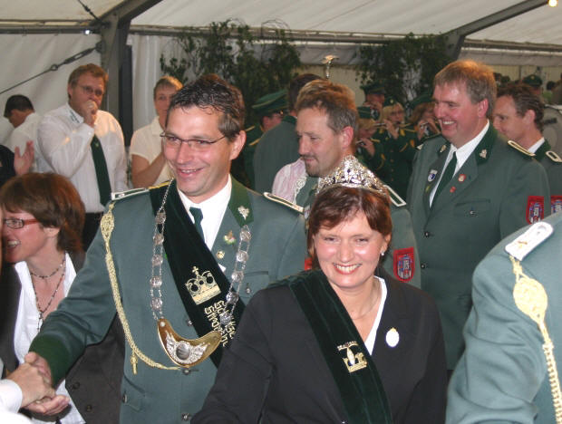 König Hubert III und Königin Eva I.