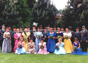 Schützenverein Stromberg Thron 1987