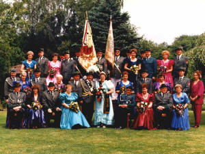 Schützenverein Stromberg Thron 1990