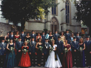 Schützenverein Stromberg Thron 1997