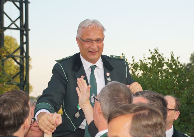 6. Oelder Stadtschützenkönig Uwe Opitz 