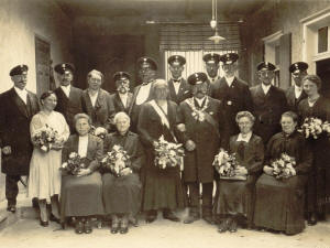 Schützenverein Stromberg Thron 1932