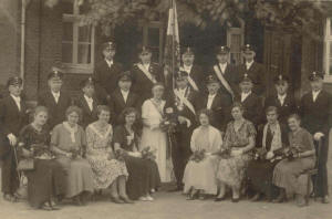 Schützenverein Stromberg Thron 1934