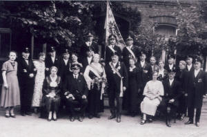 Schützenverein Stromberg Thron 1936