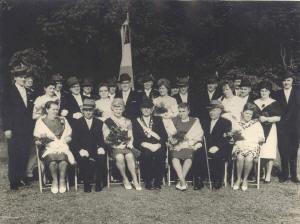 Schützenverein Stromberg Thron 1964