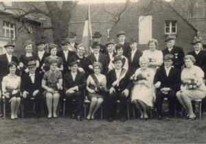 Schützenverein Stromberg Thron 1966