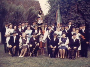 Schützenverein Stromberg Thron 1967