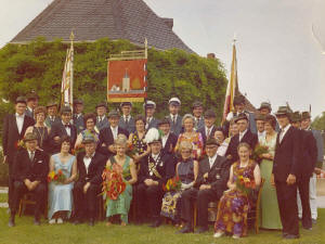 Schützenverein Stromberg Thron 1973