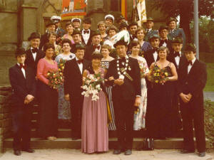 Schützenverein Stromberg Thron 1979