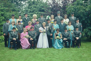 Schützenverein Stromberg Thron 1986