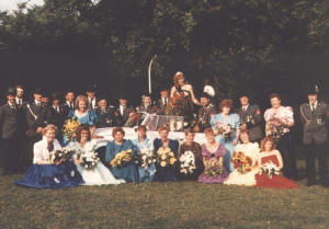 Schützenverein Stromberg Thron 1988