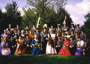 Schützenverein Stromberg Thron 1992
