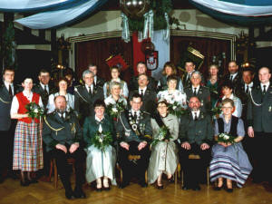 Schützenverein Stromberg Thron 1996